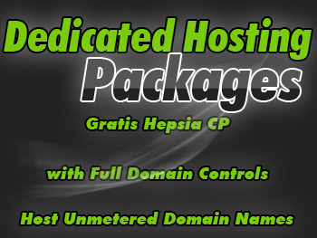 Modestly priced dedicated hosting packages